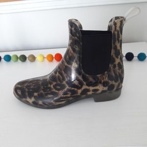 J. Crew rain boots